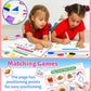 Benresive Montessori Busy Book For Toddlers 2-4, Preschool Toddler Learning Activities, Toddler Sticker Books For 2 3 4 Year Old