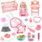 Sukipin Baby Doll Playsets For Girls, Baby Doll With Accessories Set For Girls 3-5, Baby Doll Set For 3 4 5 Year Old Girls Gifts