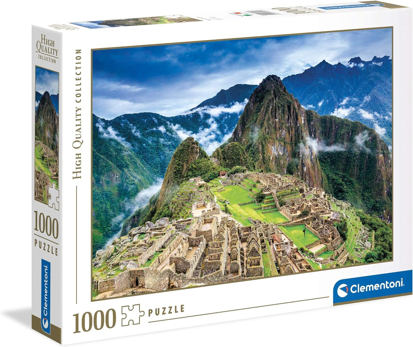 Clementoni 1000 Pieces Does Not Apply Collection-Machu Picchu mature-themed Jigsaw Puzzle 1000 Pieces  Made in Italy  Multicoloured  One Size  39604