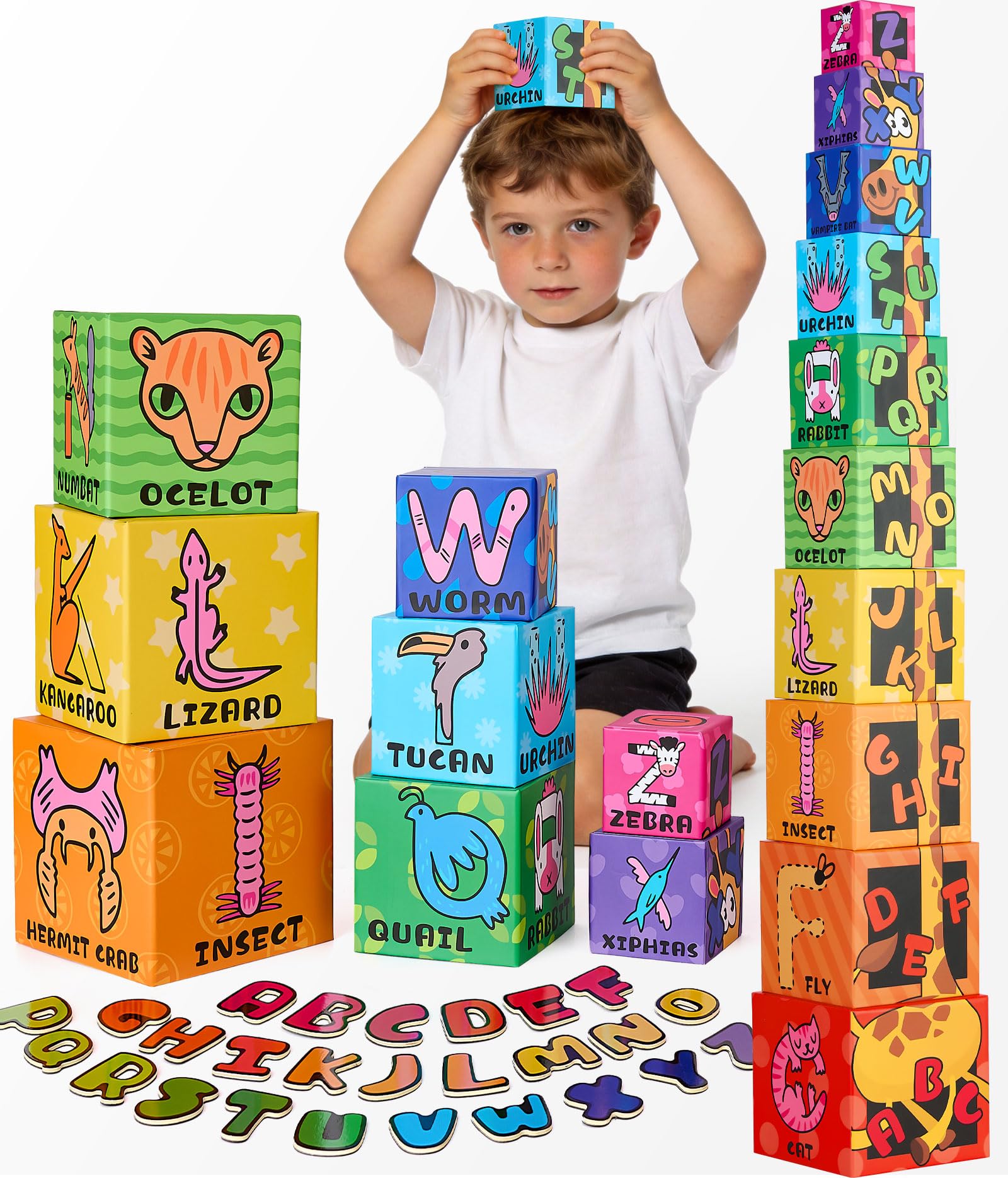 Atoylink Sorting And Stacking Toys Gift For Girls