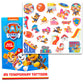 Paw Patrol Chase Mini Movie Vehicle Set - 4 Pc Bundle With 2-In-1 Toy Car, Action Figures, Tattoos And More | Toys For Kids