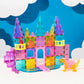 Magna-Tiles Castle Dlx 48-Piece Magnetic Construction Set, The Original Magnetic Building Brand