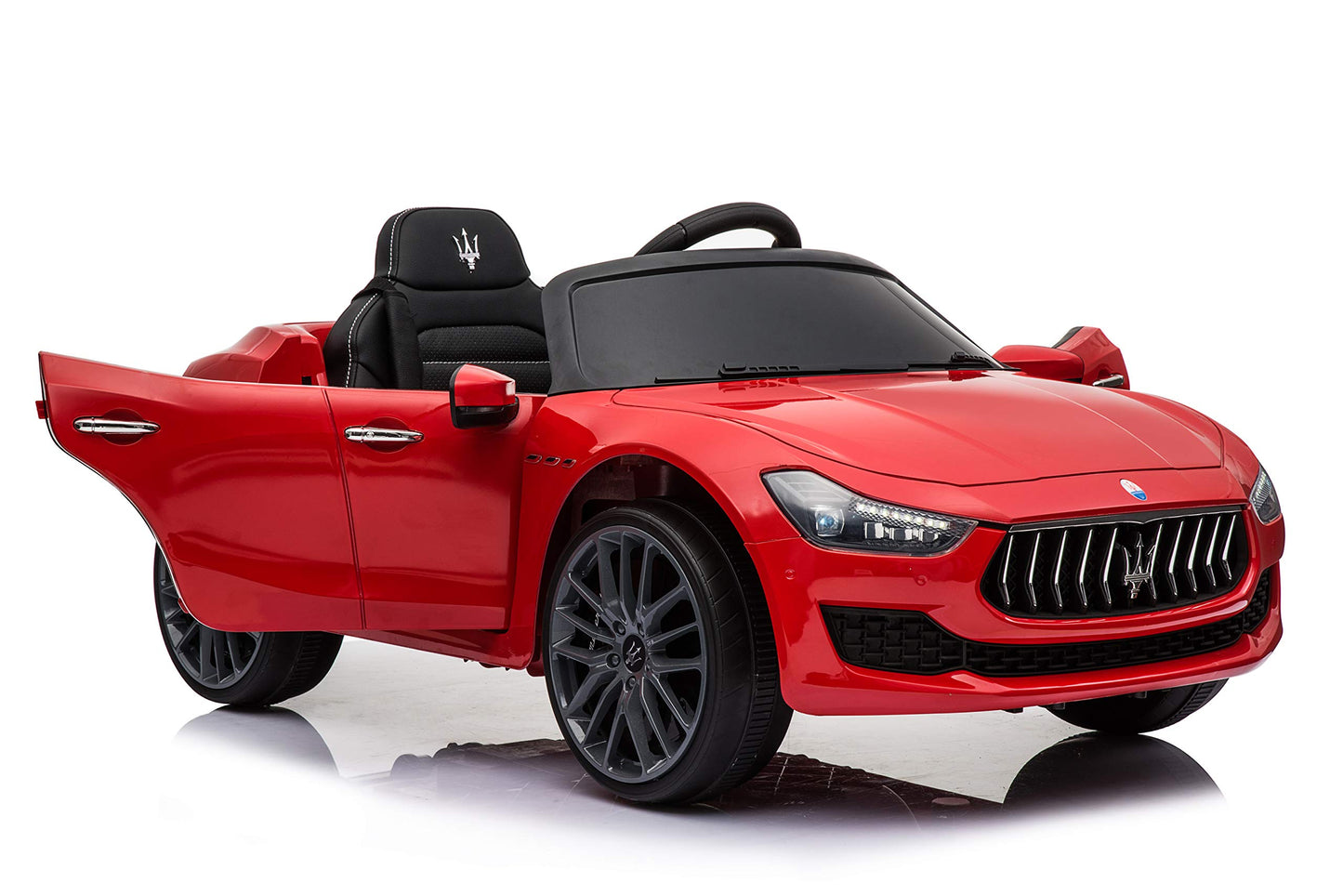 Best Ride On Cars Maserati Ghibli 12V Ride-on Toy, One Size, Red, Plastic