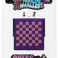 World's Smallest Chess Set - Miniature Plastic Game for 2 Players - Multi Color - Model 5049