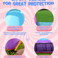 Airmyfun Pink Inflatable Toddler Bounce House With Blower, Indoor/Outdoor Jumping Castle For Kids 3-8, Inflatable Bouncy House With Slide, 82011B
