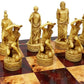 Greek Gods Mythology Set Of Chess Men Pieces Hand Painted - No Board