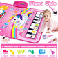 Baby Music Mat: 3 In 1 Piano Drum Animal Touch Unicorn Toys - Infant Musical Toy For 1-2 Year Olds