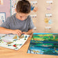 Teacher Created Resources Animal Habitats Reusable Sticker Pads - Model TCR20113 - Engaging Educational Fun for Kids