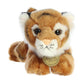 Aurora® Miyoni® Bengal Tiger Stuffed Animal - 8 Inches, Brown, Lifelike Detail, Polyester Material, Model 10816