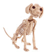 Crazy Bonez Sitting Skeleton Puppy Toy - Standard Size - White Plastic - Model W80685