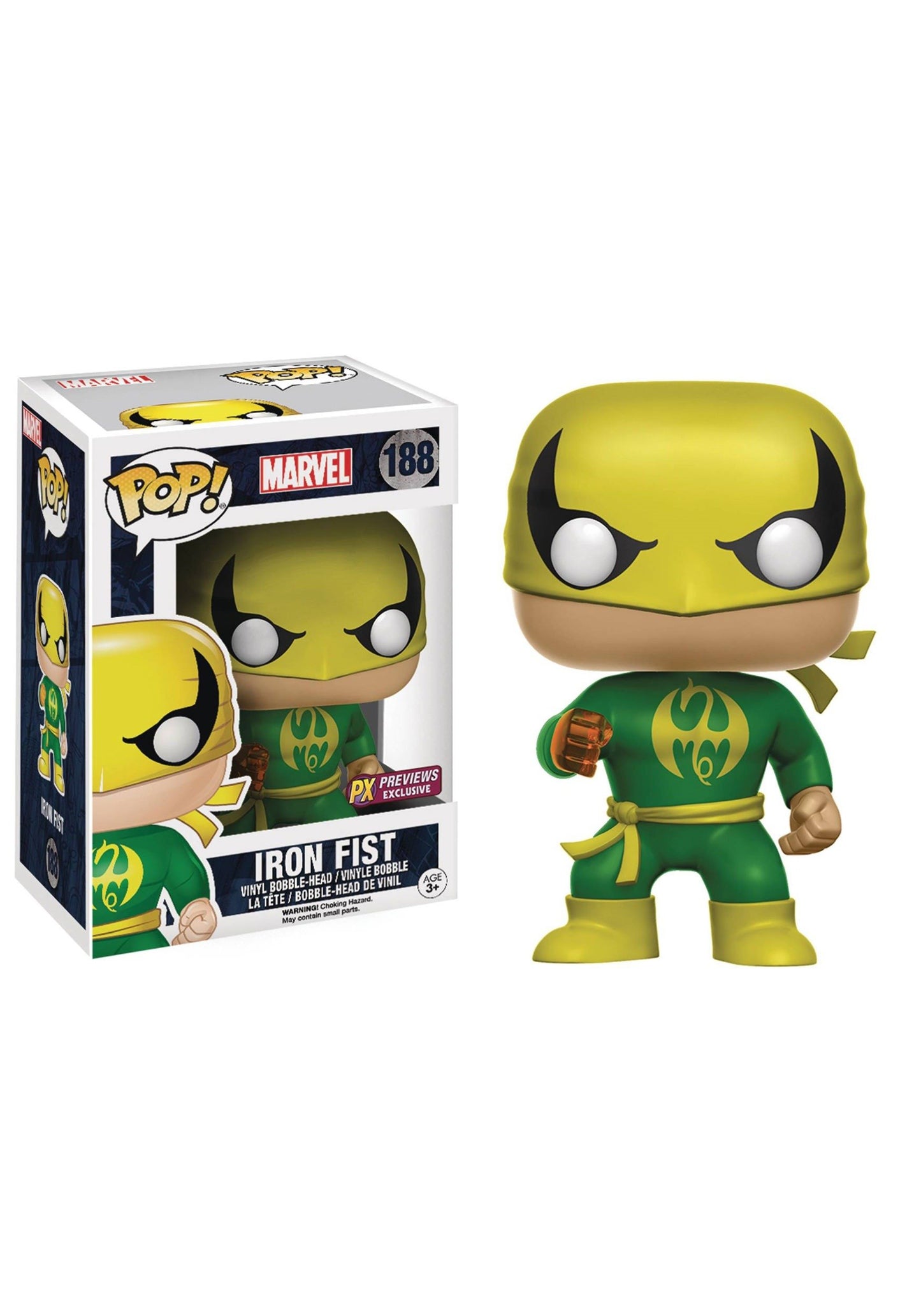 Funko Pop! Marvel Classic Iron Fist Vinyl Figure