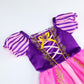 Syoimy Princess Dress For Girls Princess Dress Up Costume Birthday Party Halloween Cosplay Costume With Accessories