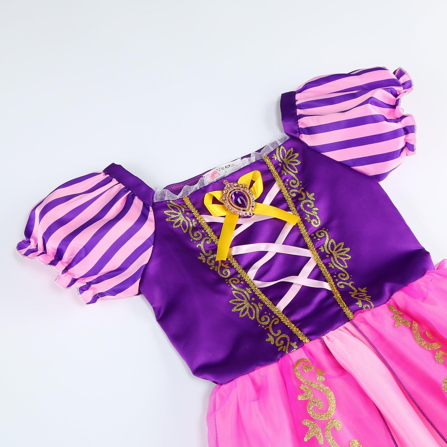 Syoimy Princess Dress For Girls Princess Dress Up Costume Birthday Party Halloween Cosplay Costume With Accessories