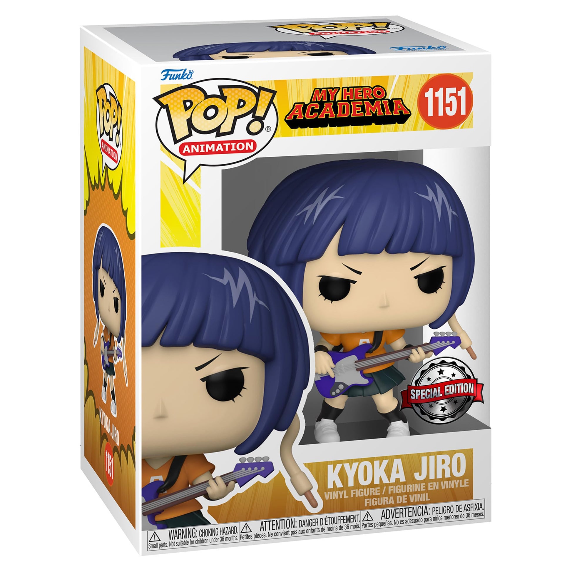 POP Animation: MHA My Hero Academia - Kyoka Jiro (Guitar) (Special Edition limited availability)
