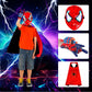 Web Shooters Game for Kids - Kids Capes and LED Mask Set - Hero Glowing Mask - Reproducing Movie Scenes, Cosplay Costume for Boy