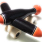 Crafts India Handcrafted channapatna Wooden Bomber Aeroplane Pull Along Toy/Doll  Big (Multicolored)