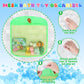 Light Up Bath Toys For Toddlers Kids Baby Boys Girls, No Hole Bath Toys With Bath Book & Organizer, Glow Bath Time Toys For Bathrooms Pool, Animals Bathtub Toys Gift For Toddlers Kids Baby Infants