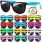 Yadiya Kids Sunglasses Bulk, 24Pack Kids Sunglasses Party Favors, 80S Retro Party Favors For Kids 8-12 4-8, Sunglasses For Kids