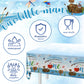 Ofishally One Birthday Decorations, 3Pcs Gone Fishing 1St Birthday Party Supplies Tablecloth, Little Fisherman Gone Fishing Rect