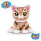 Pets Alive Smitten Kittens Surprise - Ginger Tabby Cat Soft Toy with 10 Sounds, Interactive Unboxing Play - Series 1 by ZURU