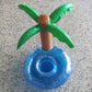 Binaryabc Inflatable Coconut Tree Palm Trees Drink Holders Drink Floaties, Pool Drink Holder Floats, Inflatable Floating Drink Cup Holder,Hawaii Summer Pool Party Drinks Favors,2Pcs