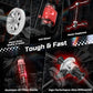 Deerc 1:10 Fast Rc Cars For Adults, 4X4 High Speed Rc Truck Crawler, 48+Km/H, Pink All Terrain Hobby Remote Control Monster Truc