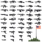 MaozyHomie  Pack Military U.S  in The Game Toy Set -  Accessories Weapon Battle Building Blocks Compatible with Major Brand  3 Years Old and up