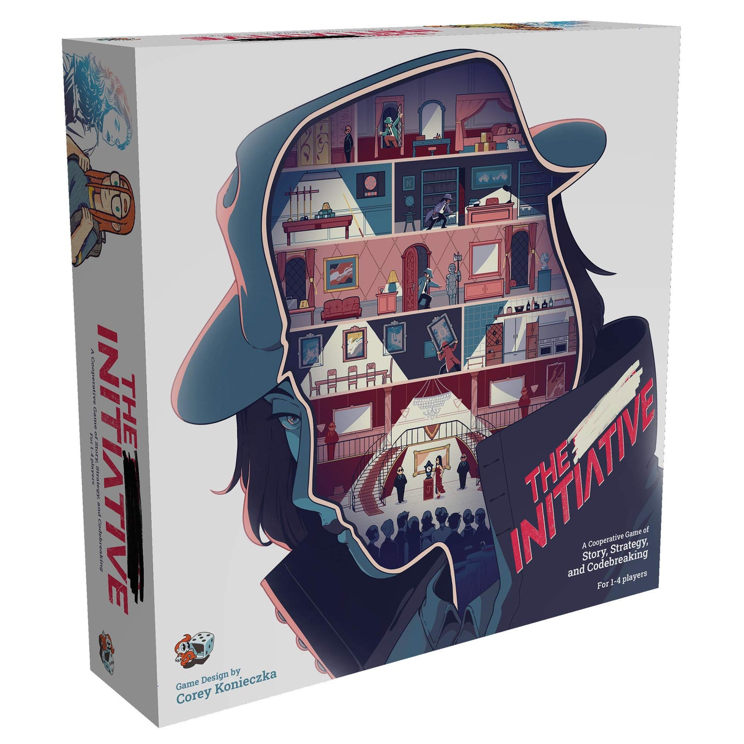 The Initiative Board Game | Strategy/Narrative Puzzle/ Escape Room Game For Adults And Kids | Ages 8 And Up | 1 To 4 Players | A