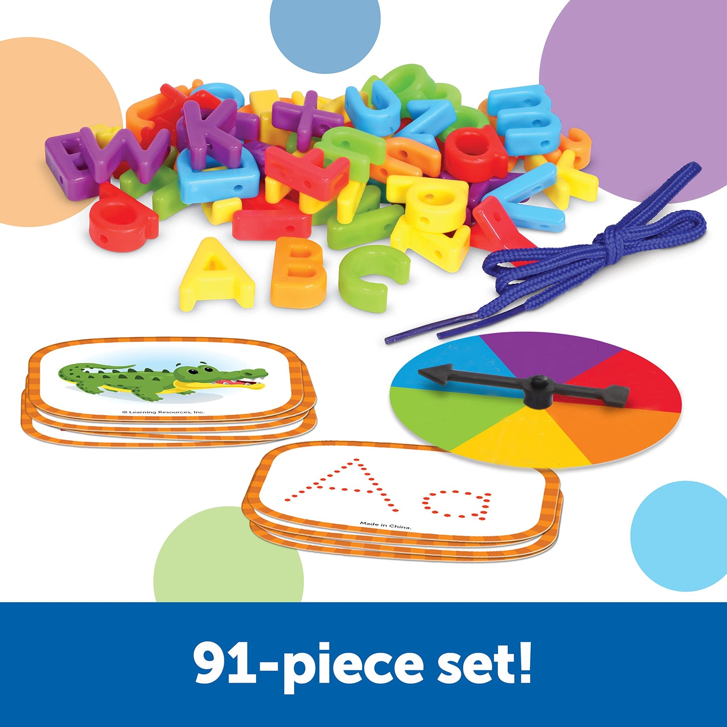 Learning Resources Skill Builders! Preschool Letters - 91 Pieces, Ages 3+ Toddler Learning Activities, Preschool Learning Materi
