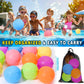 Beikeetoo 12Pack Reusable Water Balloons, Dopamine Color Waters, Summer Toys For Kids Ages 4-8 & 8-12, Quick Fill Outdoor Toys F