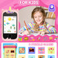 Kids Smart Phone Girls Toy: Christmas Birthday Gifts for Girls Age 3-10 - Working Real Play Cell Phone - Toddler Toy Learning Ph