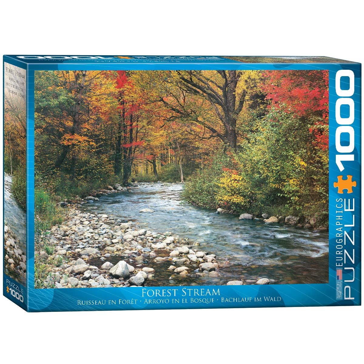 Eurographics Forest Stream 1000-Piece Puzzle