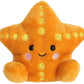 Aurora Adorable Palm Pals Treasure Starfish Stuffed Animal - Pocket-Sized Play - Collectable Fun - Orange 5 Inches