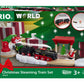 Brio World – 36014 Christmas Steaming Train Set | 27-Piece Kid-Friendly Set | Age 3+ Compatible | Fsc-Certified Beech Wood | Complements All Brio Railway Sets & Accessories | Multicolor