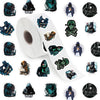 500 Pieces(10 Patterns)Hacker Stickers Aesthetics Fashion Graffiti Adhesive For Kids Girls Boys Teens Adults Water Bottles Lapto