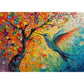 PICKFORU 1000-Piece Hummingbird Puzzle - Colorful Tree of Life, 27.5" x 19.7" Jigsaw for Adults, Difficult Challenge