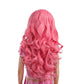 MUPUL Raise Of Red Wig Kids Pink Wig For Girls Halloween Costume Wigs For Kids