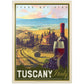 MyPuzzle Italy  Tuscany: Terra Del Vino  Vintage Poster - enhanced 1000 Piece Jigsaw Puzzle for mature-themeds