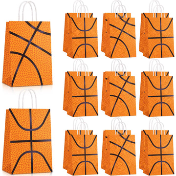 30 Pcs Basketball Tennis Party Bags Baseball Tennis Gift Goodie Favor Bags Treat Candy Goody Bags Party Decorations Birthday Bag