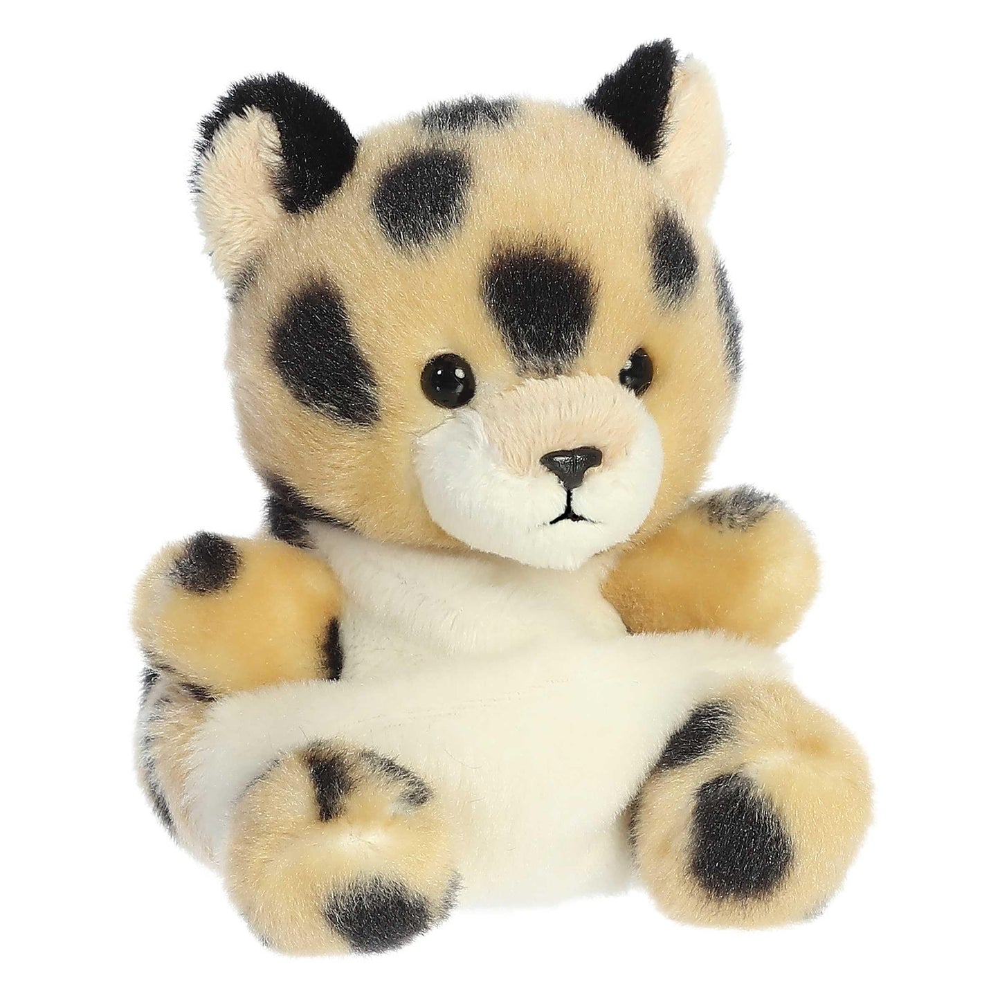 Aurora Adorable Palm Pals Chutney Cheetah Stuffed Animal - Pocket-Sized Play - Collectable Fun - Yellow 5 Inches