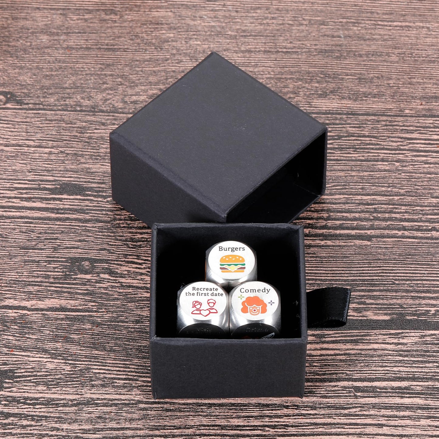 Easter Basket Stuffers for Teens Valentines Day Gifts for Him Her Food Decision Dice Decider Gifts for Boyfriend Husband Girlfri