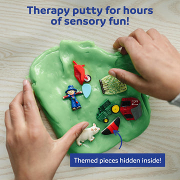 Fun & Function The Original Discovery Putty - Therapy Putty For Kids W/Hidden Emoji Pieces - Sensory Putty/Play Putty - Kids Putty For Special Needs - Emoji Expressions Putty Set For Kids