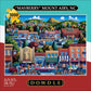 Buffalo Games 1000 Piece Jigsaw Puzzle - Mt Airy, NC - Large Multicolor Paper Puzzle - Model 12821 - Perfect for Game Nights