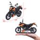 Maisto Ktm 690 Duke Orange And Black 1/12 Diecast Motorcycle Model