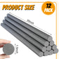 Kathfly 12 Pcs Floating Pool Noodles Foam Tube 1.5 X 35 Inches Floating Foam Tube Round Solid Noodle For Adults Swimming Craft Project(Ash Black)