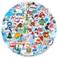 Xzentira, 103 Pcs Winter Stickers For Kids, Snowflake Stickers For Water Bottles, Hello Winter Vinyl Waterproof Stickers For Lap