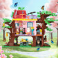 Xitalaxu Trees House Building Set For Girls,Animals Tree Houses Model Toys,Adults Creative Collection Building Toys,Birthday Gif