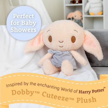 KIDS PREFERRED Dobby The House Elf Plush Toy - Soft Cuddle Stuffed Animal, 12 Inches, Multi-color, Ideal Gift for Baby and Toddler