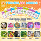 Toddlers Talking Flash Cards, Baby Learning Cards with 224 Sight Words, Educational Gifts for Toddler 3-12 Year Old Boys and Gir