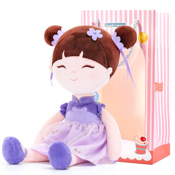 Gloveleya Dolls Oriental Decor Chinese Fairy Tale Baby Doll 16' Crape Myrtle With Gift Box